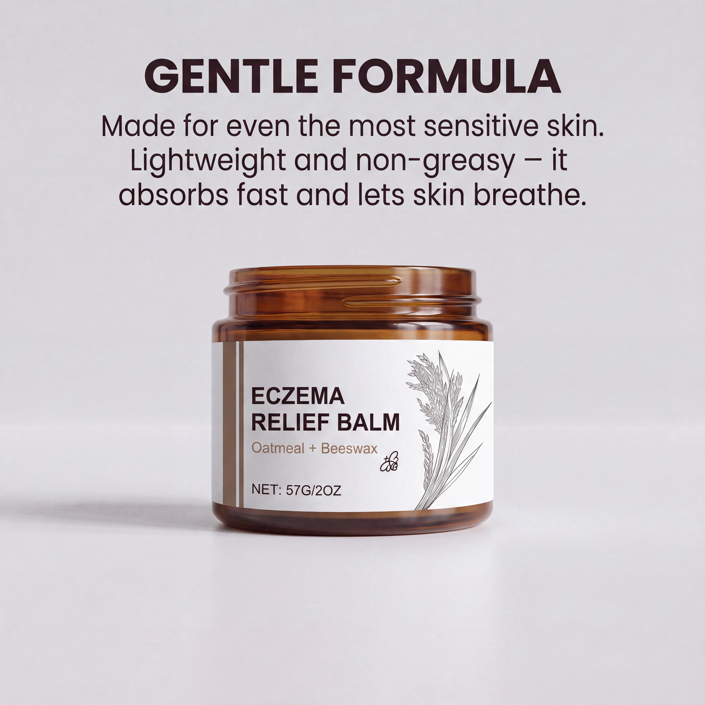 Eczema Relief Cream - Oatmeal & Beeswax
