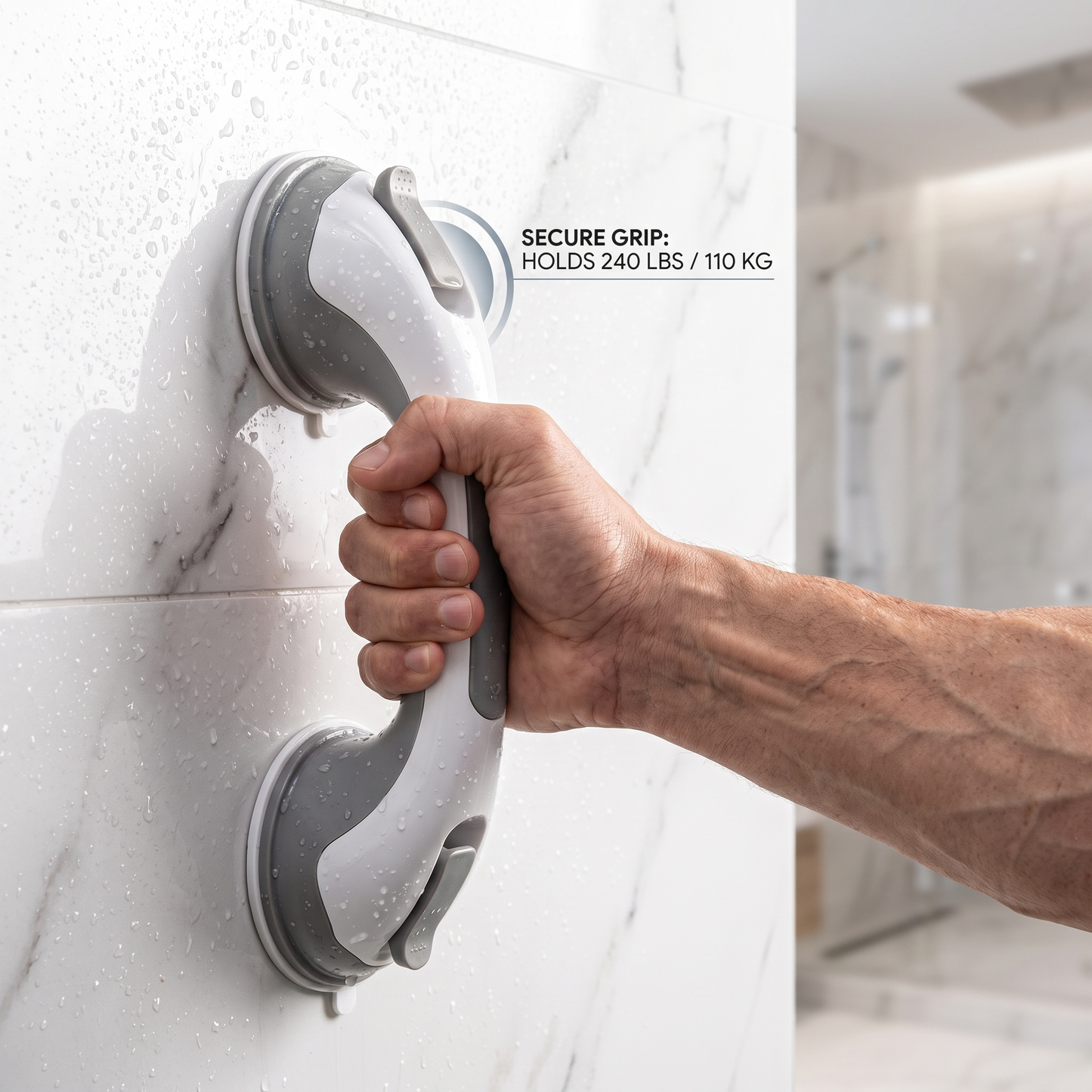 The Steady Shower Bar