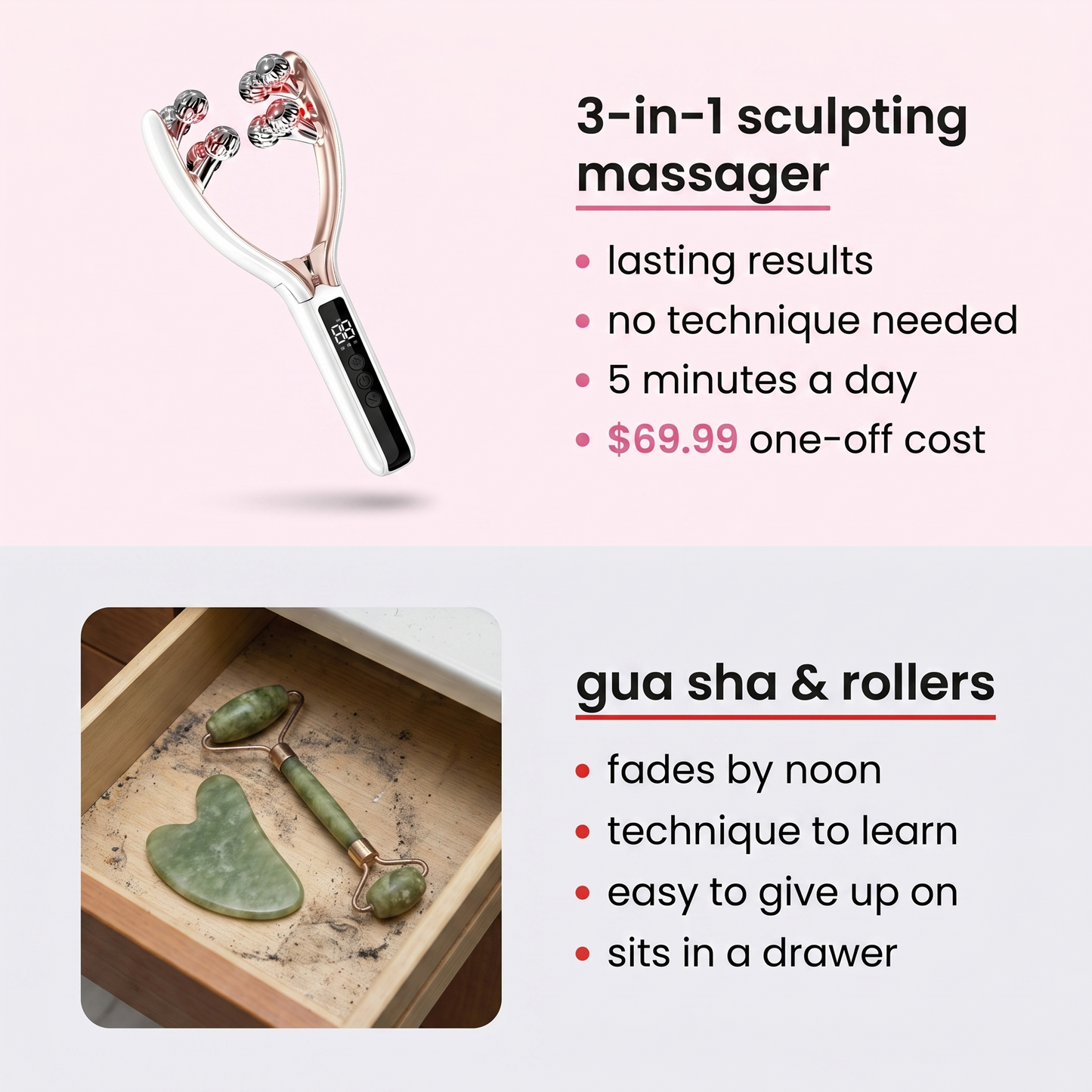 3-in-1 Lymphatic Drainage & Sculpting Massager
